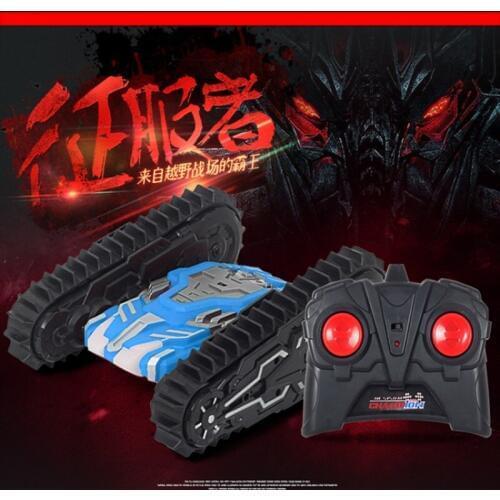 New double side remote control off-road Crawlers stunt car toy war model RC trial bike crawler-type over the wall
