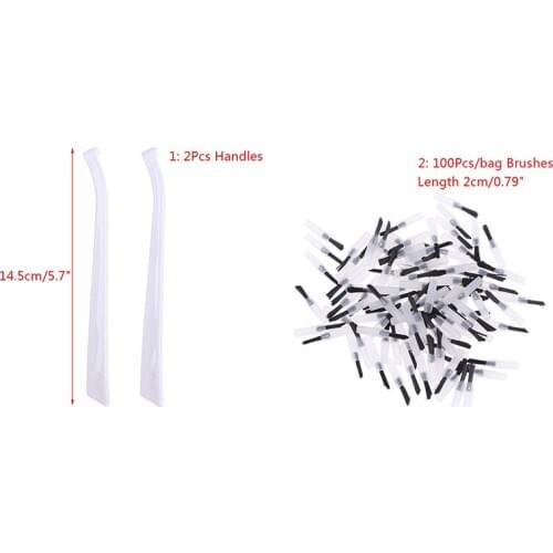 Disposable Dental Composite Brush Tips/Brush Handles For Dental Clinic Supplies HOT SALE