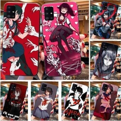 Riccu yandere chan Ayano Aishi Phone Case For Samsung Galaxy A21S A01 A11 A31 A81 A10 A20E A30 A40 A50 A70 A80 A71 A51