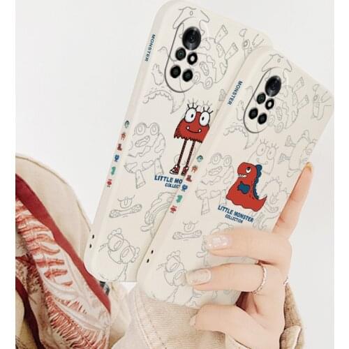 Ultra Thin Animal Case For Huawei Nova 8 7 5 Pro 6 SE Soft Silicone Back Cover For Huawei 5Z 5I 5Ipro 5T 4 4E Phone Case