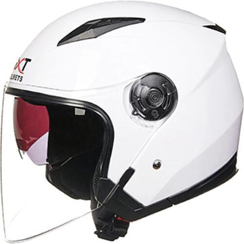 Universal Half Helmet Motorcycle with Sun Visor for Adult Men Women
