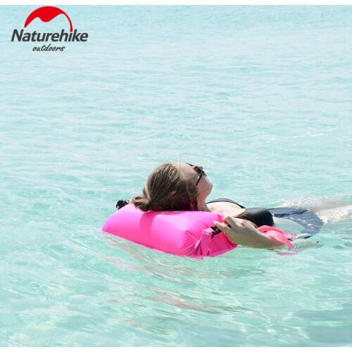 Naturehike 28L 3layers Inflatable Dry Bag bisaccate PVC Snorkeling Waterproof bag Diving floating Swimming drifting Bags