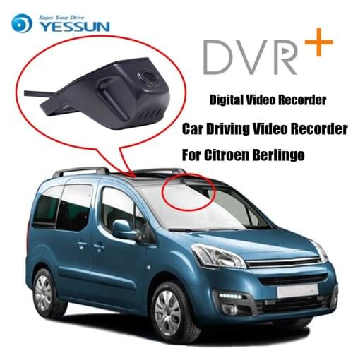 YESSUN For Citroen Berlingo Not Reverse Parking Camera Car DVR Digital Video Recorder Front Camera Dash HD 1080P