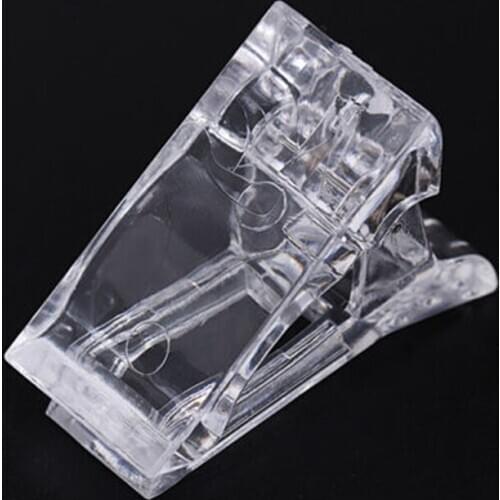 Nail Tips Clip Transparent Finger Quick Building Gel Extension Nails Art Manicure Tool NIN668