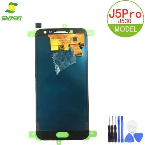 5.2" LCD For Samsung Galaxy J5 Pro J530 LCD Display Touch Screen Digitizer Assembly For J5 2017 J530F J530FM Can Adjustable LCDs