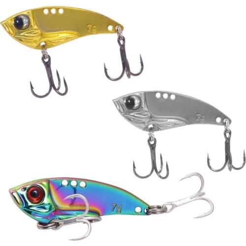 1 PCS VIB Full Swimming Layer Metal Ares Sequins Trembling Simulation Hard Bait 3.5g7g12g18g