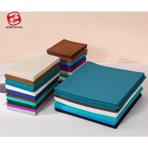 10 Pieces/Set Of Random Colored Non-Woven Felt Fabric Diy Kindergarten Supplies Sewing Doll Crafts Non-Woven Thickness 1mm TA895