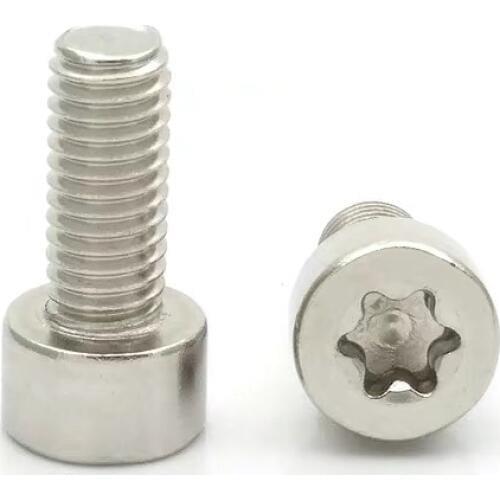 100pcs/lot M2 M2.5 GB2671.1 304 Stainless steel cheese head torx screw