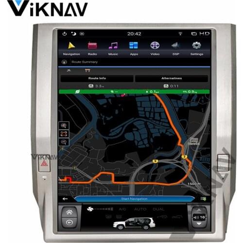 12.1 inch Car GPS Navigation auto GPS DVD multimedia player radio tape recorder head unit for-TOYOTA Tundra 2012-2018