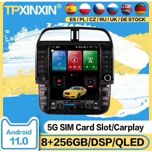 Tesla Radio 2 Din Stereo Screen Recorder Android 11 For Jaguar F Pace F-Pace 2016 2017 2018 2019 GPS Navigation Audio Head Unit