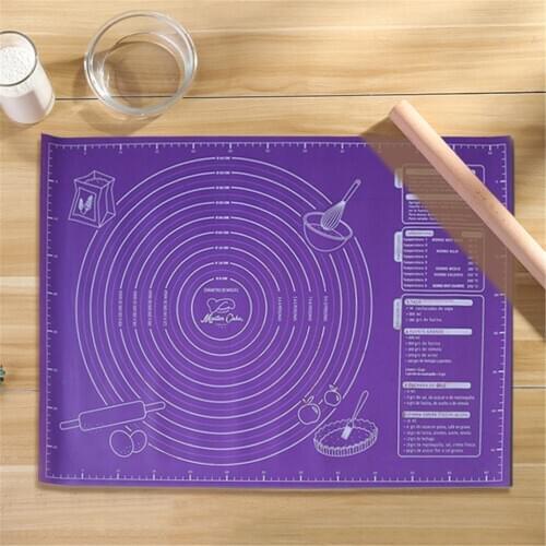 45x60cm Extra Large Baking Mat Silicone Pad Sheet Baking Mat for Rolling Dough Pizza Dough Non-Stick Maker Holder Kitchen Tools