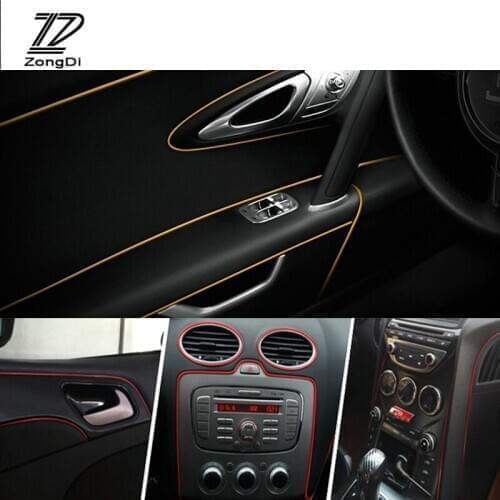 Car Interior Sticker 5M Decoration Molding Trim Strips For Toyota Corolla Chr Aygo Yaris Avensis T25 Auris Camry 40 Rav4 2020