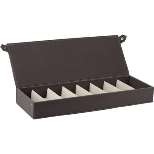 Kili 8 Grid Deerskin Velvet Glasses Storage Box Glasses Display Box Sunglasses Storage Display Box