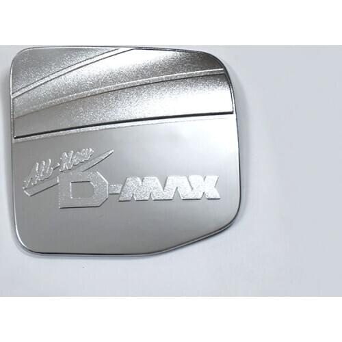 Free Shiping 2012-2016 2017 for DMAX D-MAX black colour oil tank cover for DMAX gas tank cover for D-MAX accessories
