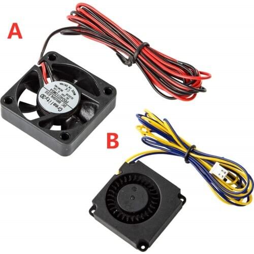 Creality Ender 3 Original 4010 Fans 40x40x10MM DC 24V Extruder Hot End Fan and DC 24V Turbo Fan for Ender 3 3D Printer