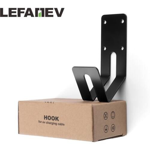Cord Holder EV Charger Wall Hook Wall Mount Holster Dock For EVSE Electric Vehicle Charging Cable Wallbox Cable Hook Car Hanger