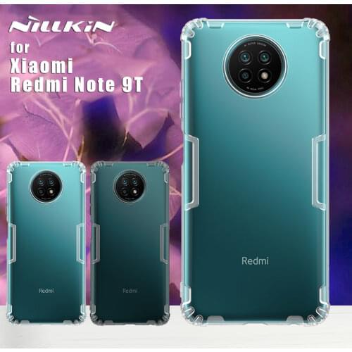 For Xiaomi Redmi Note 9T case cover Nillkin TPU 0.6mm back cover coque cases for Redmi Note 9T