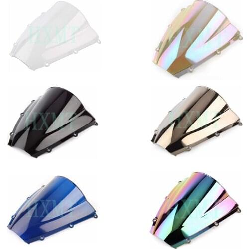 HotSale For Honda CBR 600 F5 2003 2004 cbr 600 f5 03 04 Black Windshield WindScreen Double Bubble CBR600 RR cbr600 rr CBR600RR