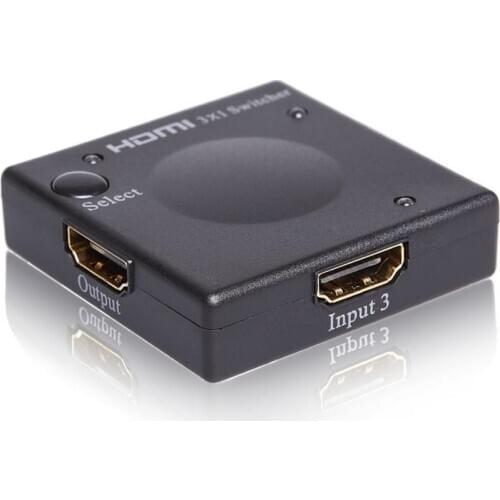 HDMI Splitter Adapter Cable 1.4b 1080P Switcher HDMI Switch 3 in 1 out Port Hub for Xbox PS3 PS4 HDTV