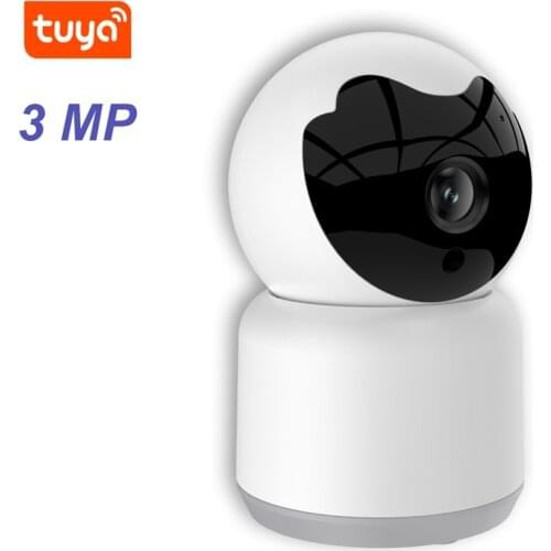 3MP IP Camera Tuya Smart Automatic tracking Home Security Indoor Camera Surveillance Wireless WiFi Camera Baby Monitor