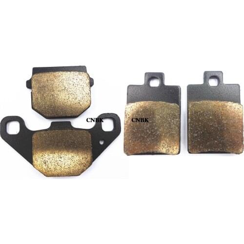 Brake Pad Set for GILERA Stalker 50 03 - 06/ PIAGGIO NRG 50 Power DD Pure Jet 04 - 11 Front Rear Scooter