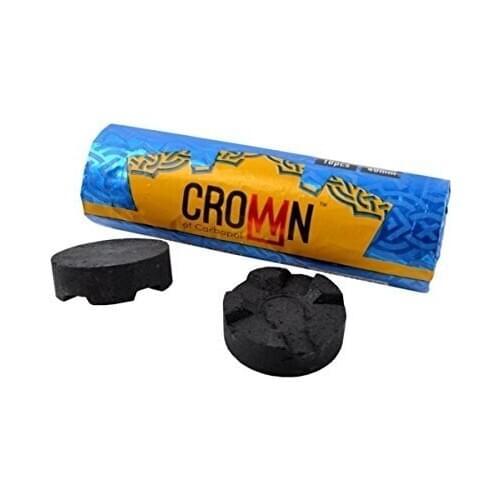 Lote de 6 rollos de uno de los mejores carbones del mundo Carbopol Crown Carbón 40 mm Airflow