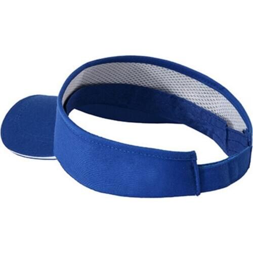 Men Cotton Cap Adjustable For Running Tennis Golf Hot Sale Unisex Empty Top Visor Cap Women Sunscreen Hats