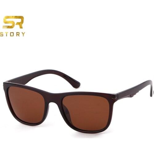 STORY Polarized Lens Sports Sunglasses Driving Toad Mirrors Mens Trendy Goggles