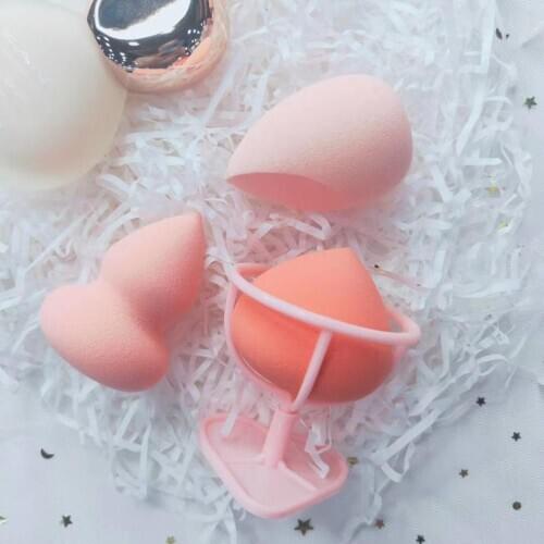 KAN Soft Peach Beauty Sponge Puff Cosmetic Puff Makeup Sponge Blending Face Liquid Foundation Cream Make Up Cosmetic Powder Puff