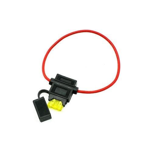 Waterproof in Line 14# AWG Blade Fuse Holder Kits 12V 20A for Cars Auto