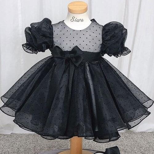 Baby girl outfit Girls dress childrens wedding princess tutu dress for girls 1st birthday party Girls clothes infant Baby Dress