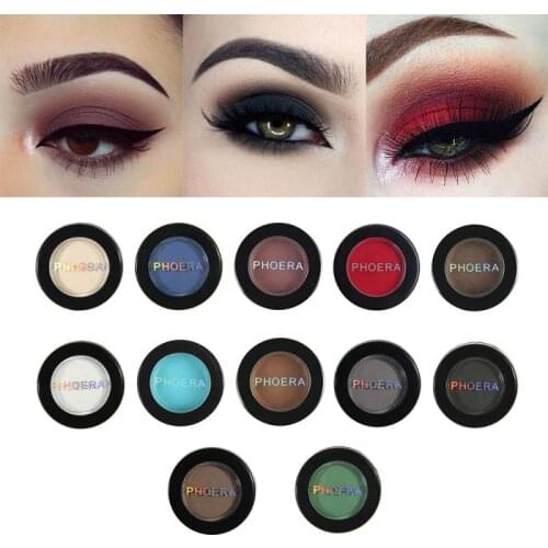 Natural Matte Eye Shadow Waterproof Palette 12 Colors Pigment Eyeshadow Makeup Beauty Long Lasting Women Make Up Cosmetic TSLM1