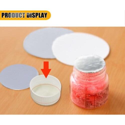 24mm plactic laminated aluminum foil lid liners 5000pcs For induction sealing