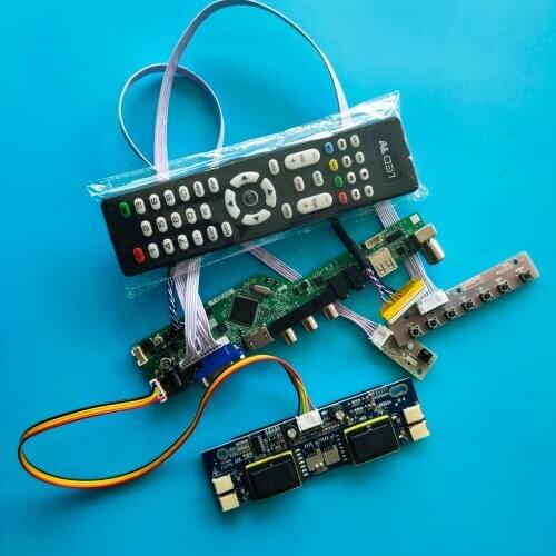 For LM230WF1-TLF1 Resolution TV Controller Board VGA AV 1920X1080 23" HDMI LCD Digital Signal 30pin 4 lamps VGA kit