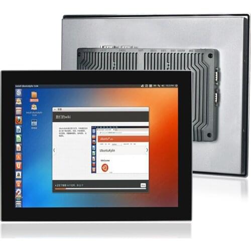 15'' Embeded PC ip 65 Touch Screen Resolution 1024x768 panel pc/Industrial Computer with Intel j1900 2.0GHz LPT 5*RS232