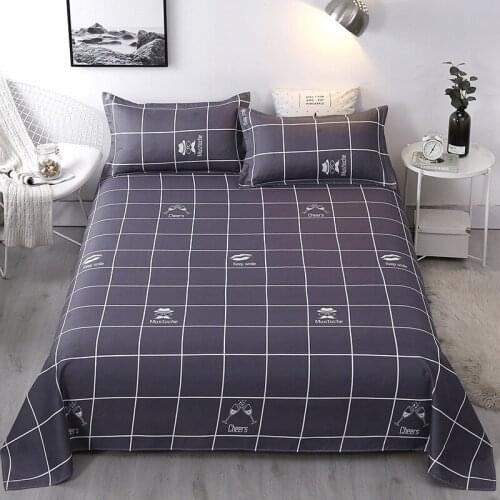 Home Single Piece Dustproof Thickened Bed Sheet Coverlet Soft Brushed Microfiber Wrinkle Free Mattress Cover for All Seasons