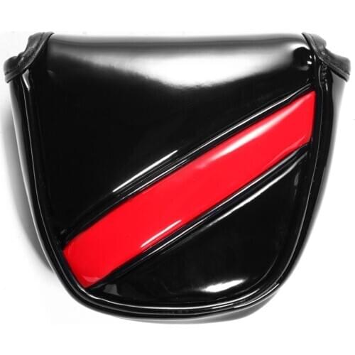 Golf Mallet Putter Covers Magnetic Closure Customized Headcover Synthetic Leather Multi Style Color