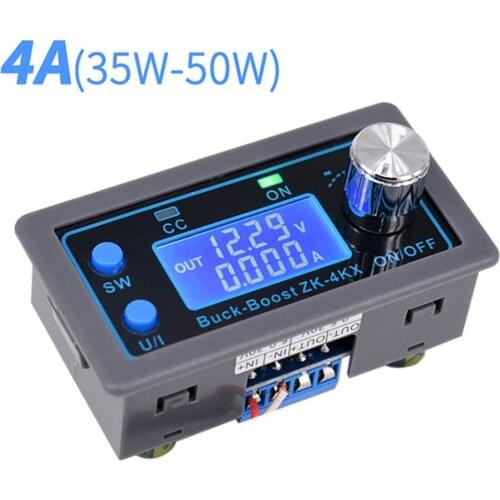 DC-DC Power Module Adjustable Regulated Laboratory Power Supply CC CV 0.5-30V 4A 5V 6V 12V 24VBuck Boost Converter