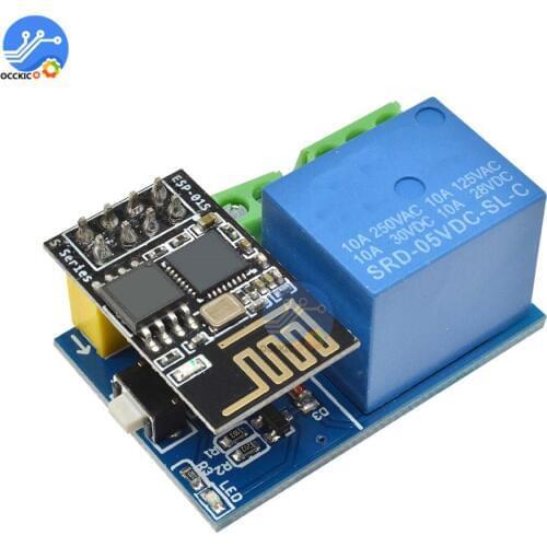 ESP8266 ESP-01S DC 5V WiFi Relay Module Things Smart Home Remote Control Switch for Arduino Phone APP ESP01S Relay Module
