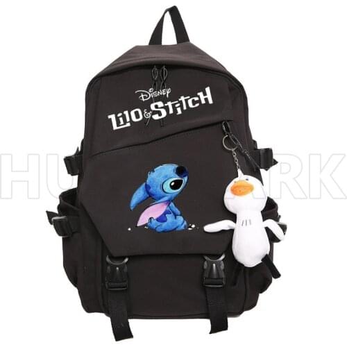 Disney Stitch Student kawaii Backpacks 3D Print Boys Girls Teenager School Bags Oxford Waterproof Unisex Travel Outdoor Bags