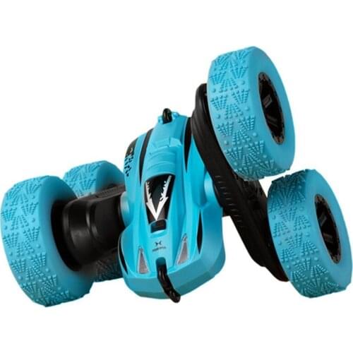 1:24 RC Speed Stunt Cars 2.4Ghz Double Sided 360° Flips Racing Vehicle with LED Lights 4WD Driving Cars for Kids