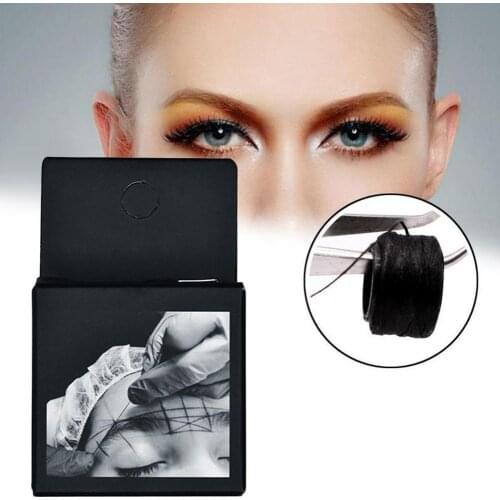 Microblading Supplies Eyebrow Marker thread Tattoo Thread 10m Eyebrow Pre-Inked Brows Brow Pre Tattoo String Mapping Point Q1Z5