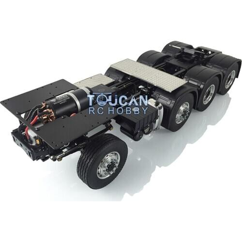 LESU MAN RC 1/14 8*8 Metal Heavy-Duty Chassis Tractor Truck for DIY Tmy Model TH13036