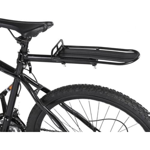 Bicycle Luggage Carrier 10KG Cargo Rear Rack Shelf 34cm*12cm Cycling Bag Holder Trunk Install Tool Shelf Cycling Accessories