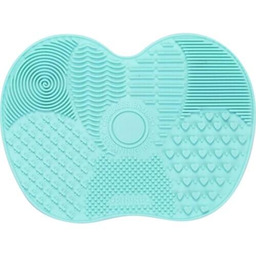 1PC Silicone Makeup Brush Cleaner Pad Make Up Washing Brush Gel Cleaning Mat Foundation Makeup Brush Scrubber Board Tool