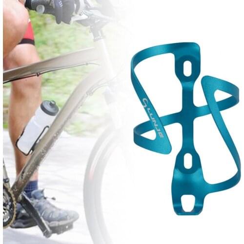 1 Set LUNJE Bicycle Bottle Holder Matte Easy Installation BPA Free Bicycle Water Bottle Mount Wear-resistant Durablefor Outdoor