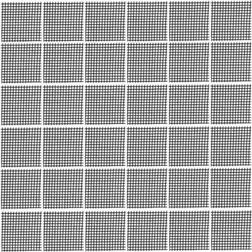 50 Pcs 5 x 5cm Flower Pot Hole Mesh Pad Bonsai Pot Bottom Grid Mat Mesh Gardens Drainage Mesh Hole Sns