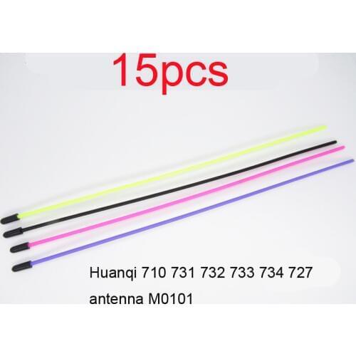 15PCS RC Car Antenna M0101 Receiver Antenna Tube Signal Cable Universal Antennas for Model Cars Huanqi 710 731 732 733 734 727