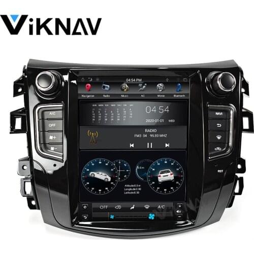 PX6 Tesla Style Android Car GPS Navigation for-Nissan Navara 2017+/Terra 2018 Auto Multimedia Player car DVD player