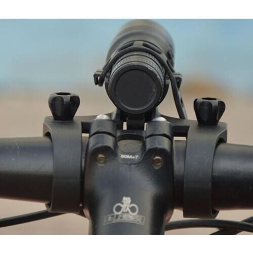 Flashlight Bracket Clip for Driving Electric Folding Bicycle Light Rack Mountain Bike Headlight Fixed Seat Night Riding